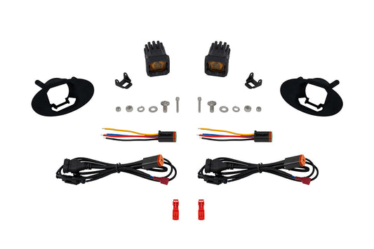 Diode Dynamics Ssc1 Type Ha Led Fog Light Kit Yellow Sae Fog - DD8025