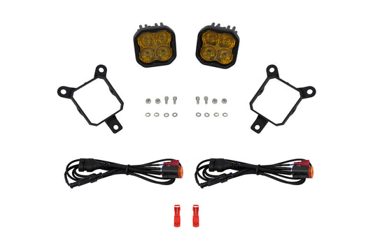 Diode Dynamics Ss3 Pro Type Ys Kit Abl Yellow Sae Fog - DD8034