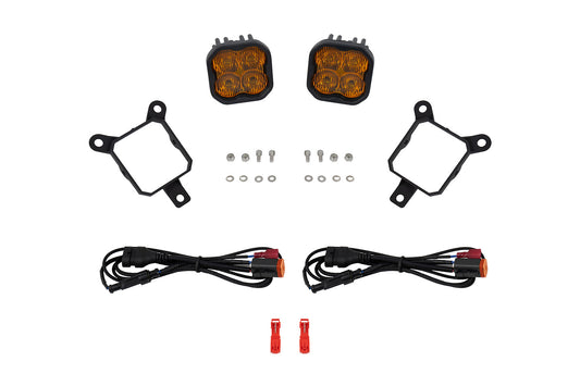 Diode Dynamics Ss3 Max Type Ys Kit Abl Yellow Sae Fog - DD8036