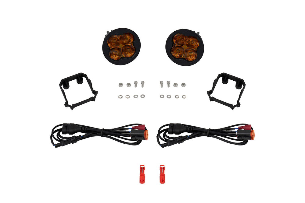 Diode Dynamics Ss3 Max Subaru Forester Kit Abl Yellow Sae Fog - DD8046