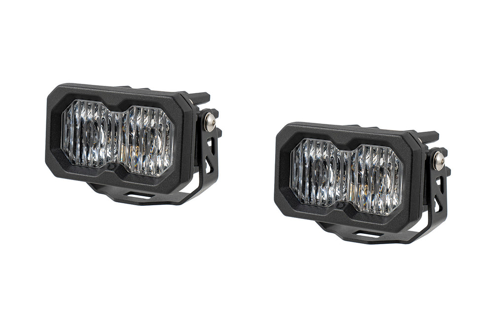 Diode Dynamics C2 2.0 Sport White Sae Fog/Wide Standard Abl (Pair) - DD8090P