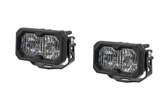 Diode Dynamics C2 2.0 Pro White Combo/Driving Standard Rbl (Pair) - DD8105P