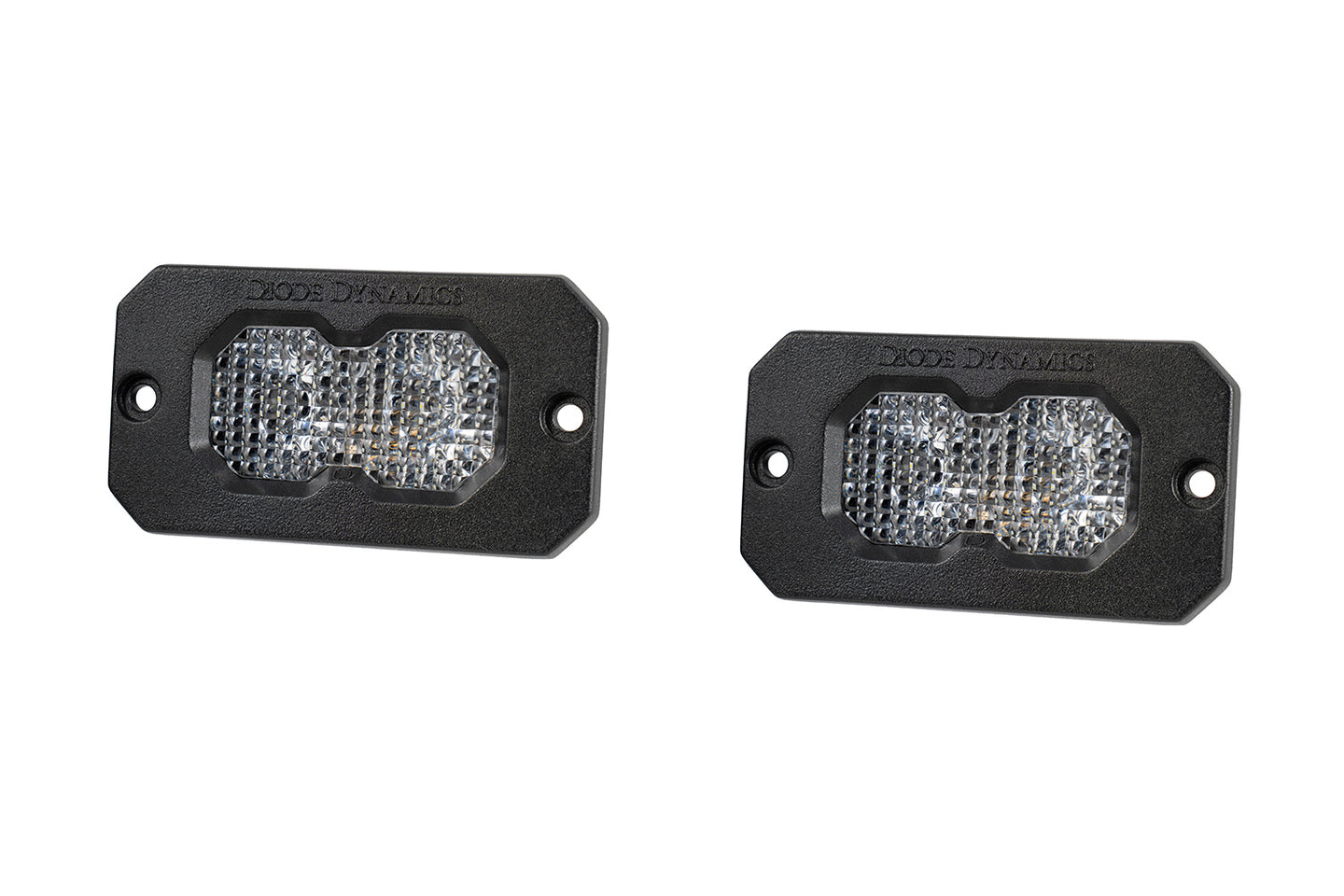 Diode Dynamics C2 2.0 Pro White Flood Flush Rbl (Pair) - DD8124P