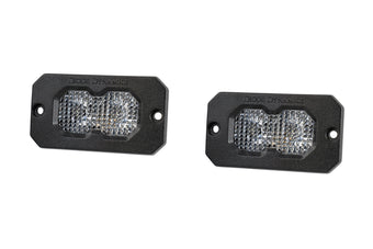 compare product Diode Dynamics C2 2.0 Pro White Flood Flush Rbl (Pair) - DD8124P