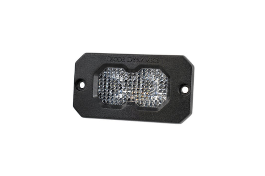 Diode Dynamics C2 2.0 Max White Flood Flush Rbl (Single) - DD8128S