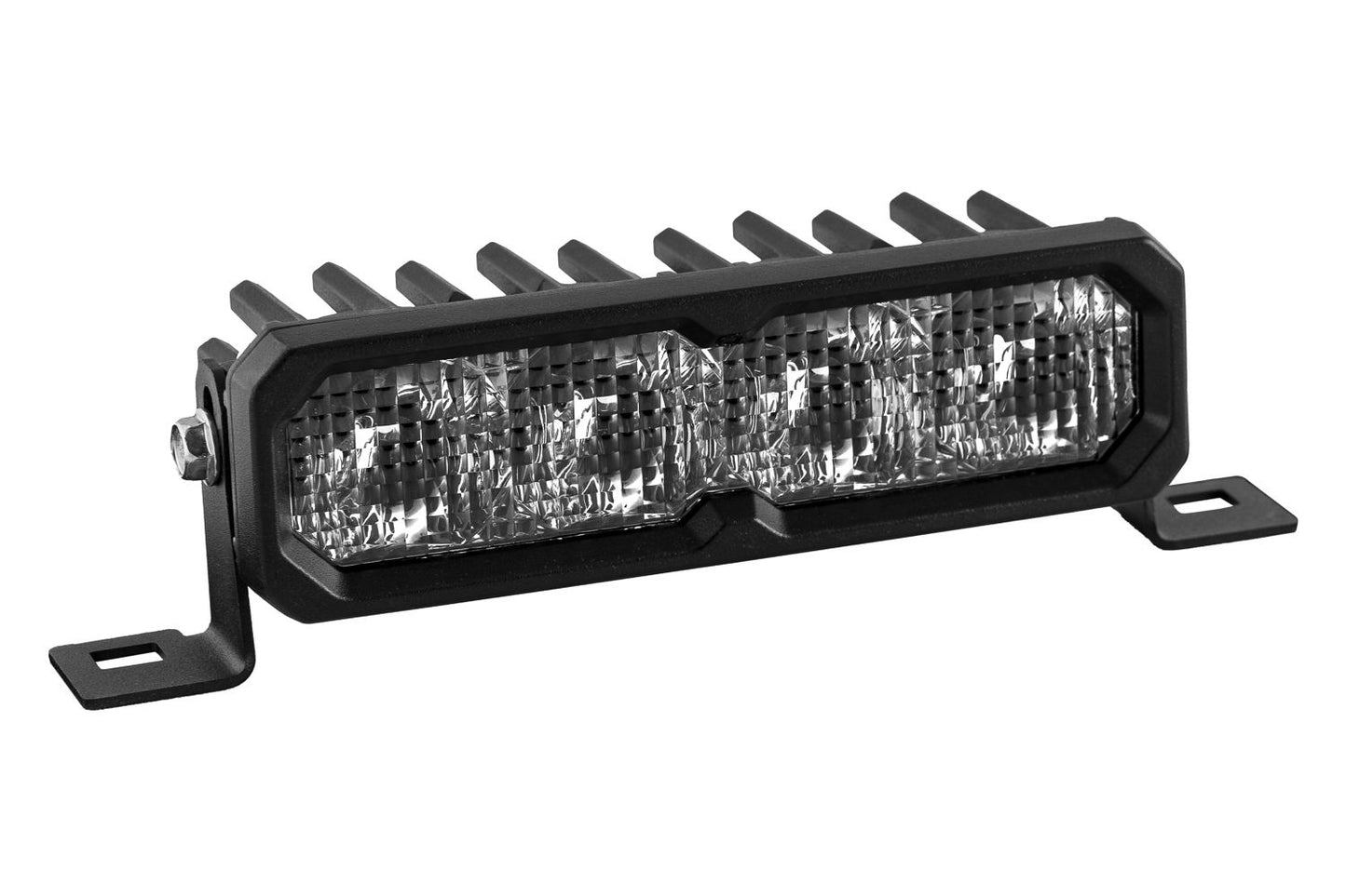 Diode Dynamics SS6 White Stage Series LED Light Bar with Amber or Red Backlight (Single)