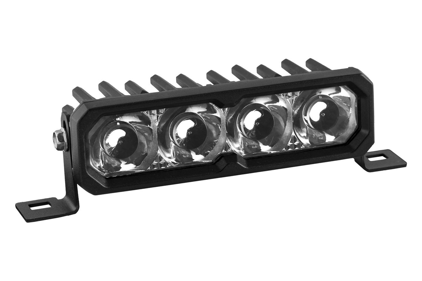 Diode Dynamics SS6 White Stage Series LED Light Bar with Amber or Red Backlight (Single)