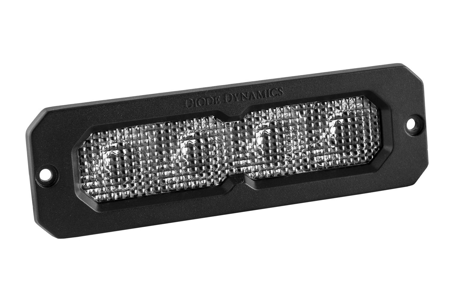 Diode Dynamics SS6 White Flush Mount Stage Series LED Light Bar with Red Backlight (Single)
