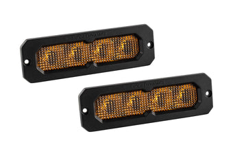 compare product Diode Dynamics Ss6 Sport Yellow Flood Flush Abl (Pair) - DD8169P