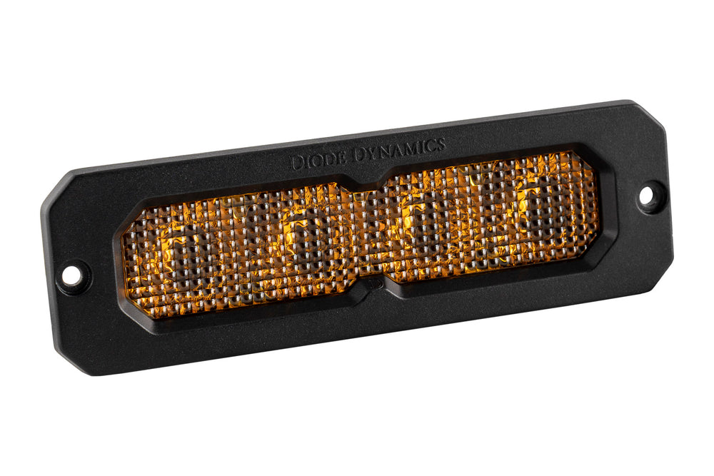 Diode Dynamics Ss6 Sport Yellow Flood Flush Abl (Single) - DD8169S