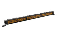 Diode Dynamics SS30 Yellow Stage Series LED Light Bar with Amber Backlight (Single)