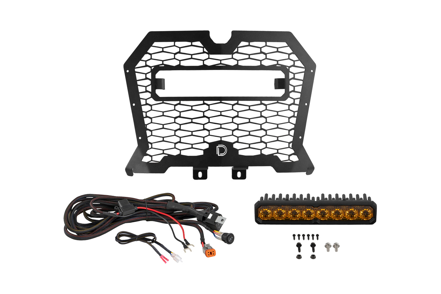 Diode Dynamics Polaris Rzr Xp 2019 Ss10 Grille Sport Yellow Combo - DD8332