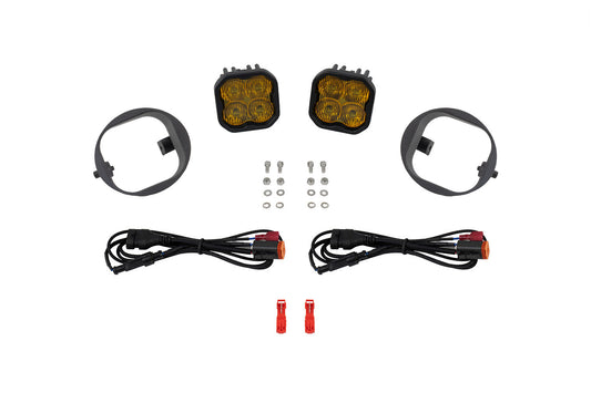 Diode Dynamics Ss3 Sport Honda Element Kit Abl Yellow Sae Fog - DD8368