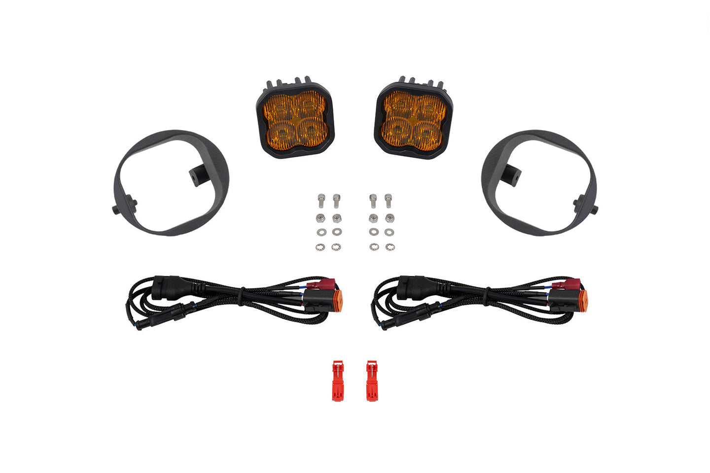Diode Dynamics Ss3 Max Honda Element Kit Abl Yellow Sae Fog - DD8372
