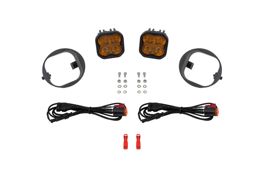 Diode Dynamics Ss3 Max Honda Element Kit Abl Yellow Sae Fog - DD8372