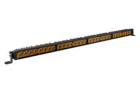 Diode Dynamics SS40 Stage Series Yellow LED Light Bar | Amber Backlight Off-Road Light Bar | Sport & Pro