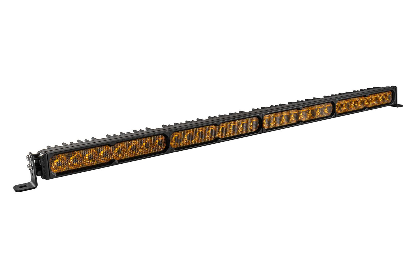 Diode Dynamics SS40 Stage Series Yellow LED Light Bar | Amber Backlight Off-Road Light Bar | Sport & Pro