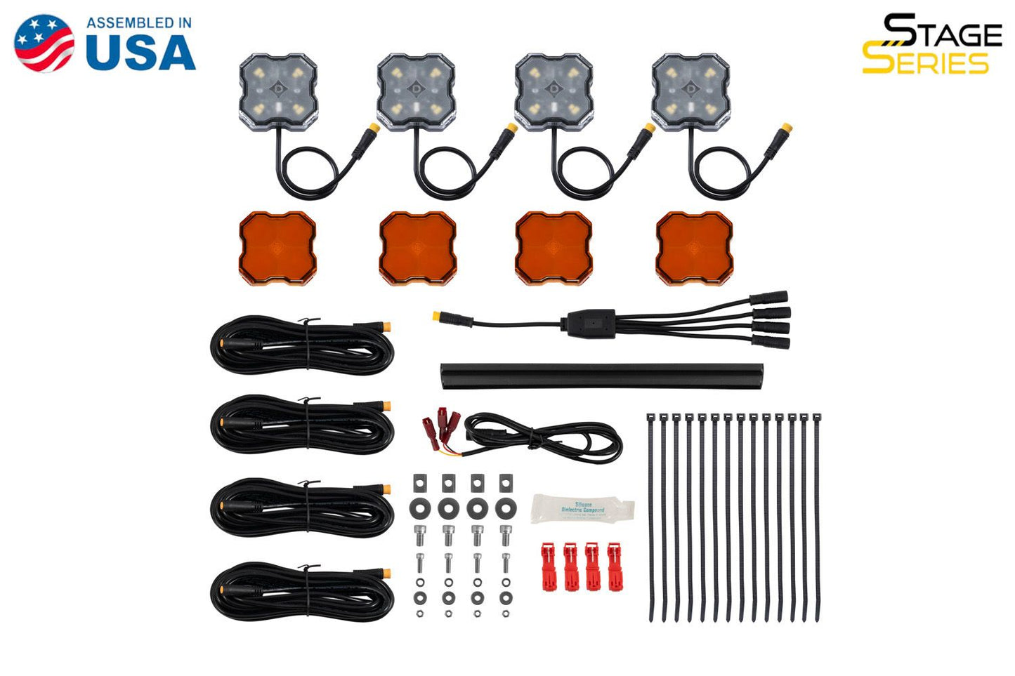 Diode Dynamics Stage Series LED Bed Light Kit for Kuat IBEX Bed Rack | DD8440