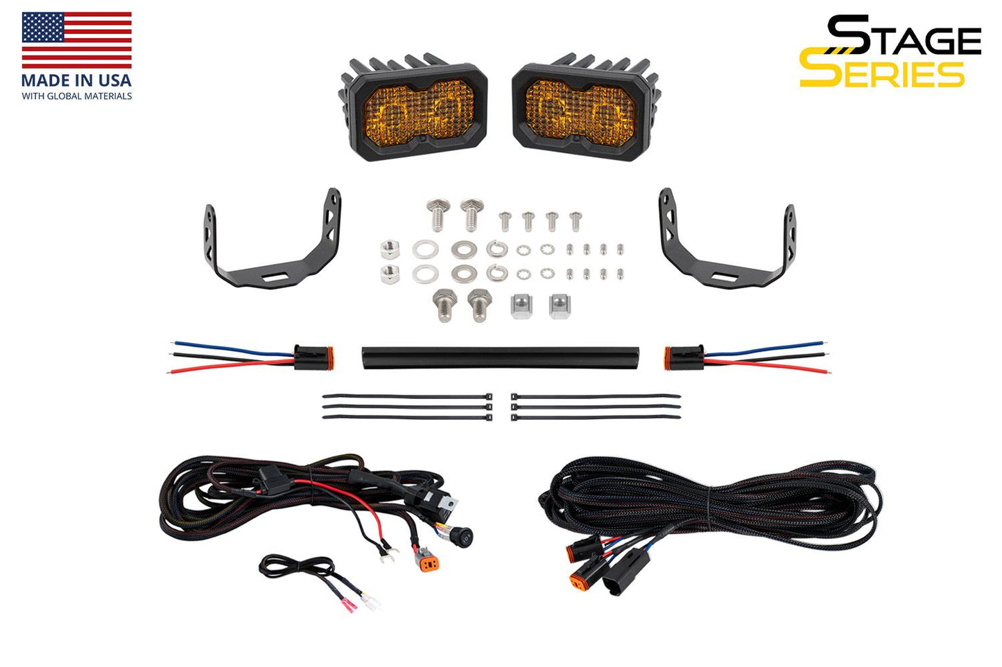 Diode Dynamics Stage Series LED Chase Light Kit for Kuat IBEX Bed Rack | DD8442