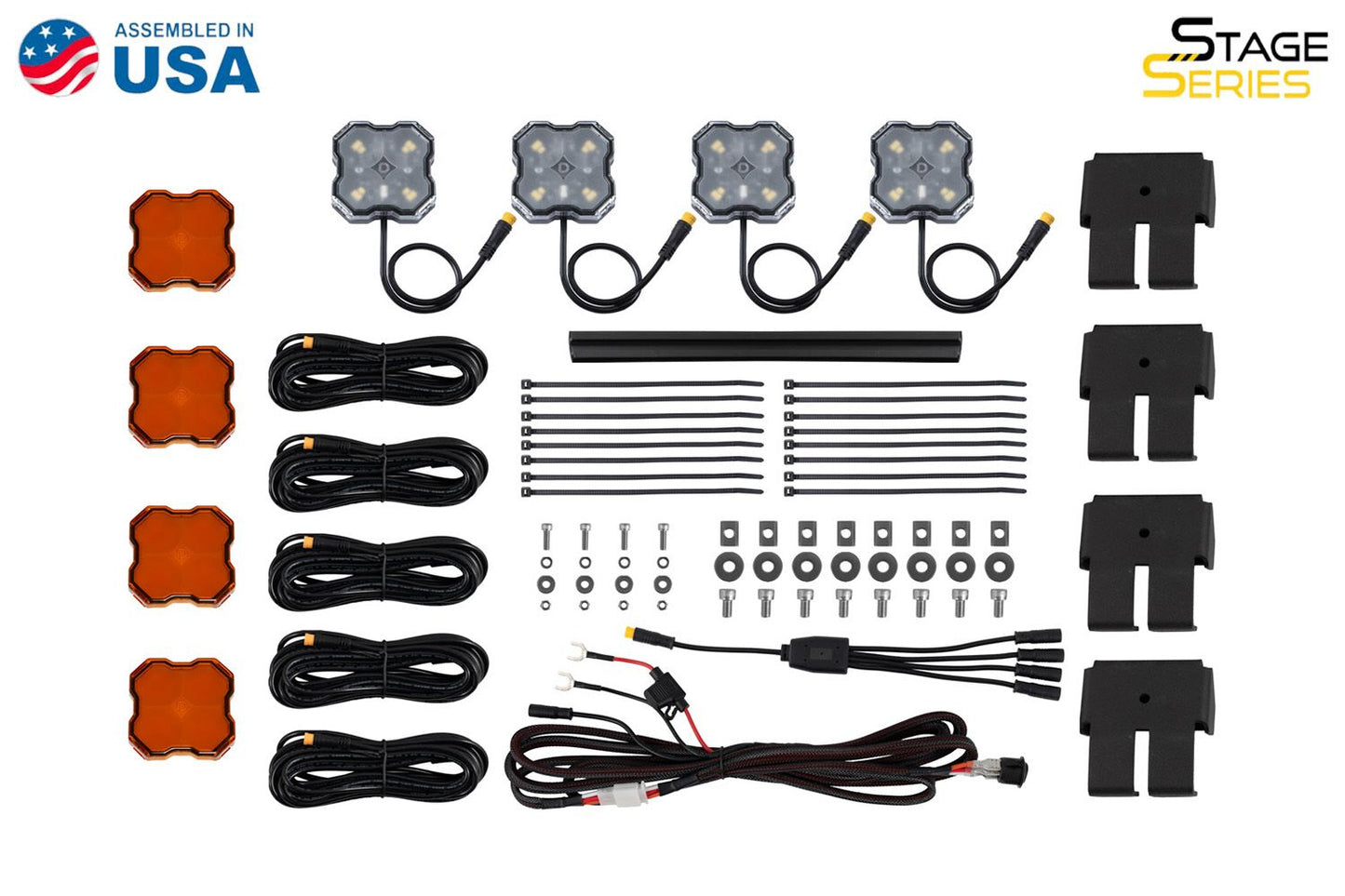 Diode Dynamics Stage Series LED Scene Light Kit for Kuat IBEX Bed Rack | DD8443