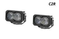 Diode Dynamics C2 R White Flood Standard Led Pod (Pair) - DD8450P