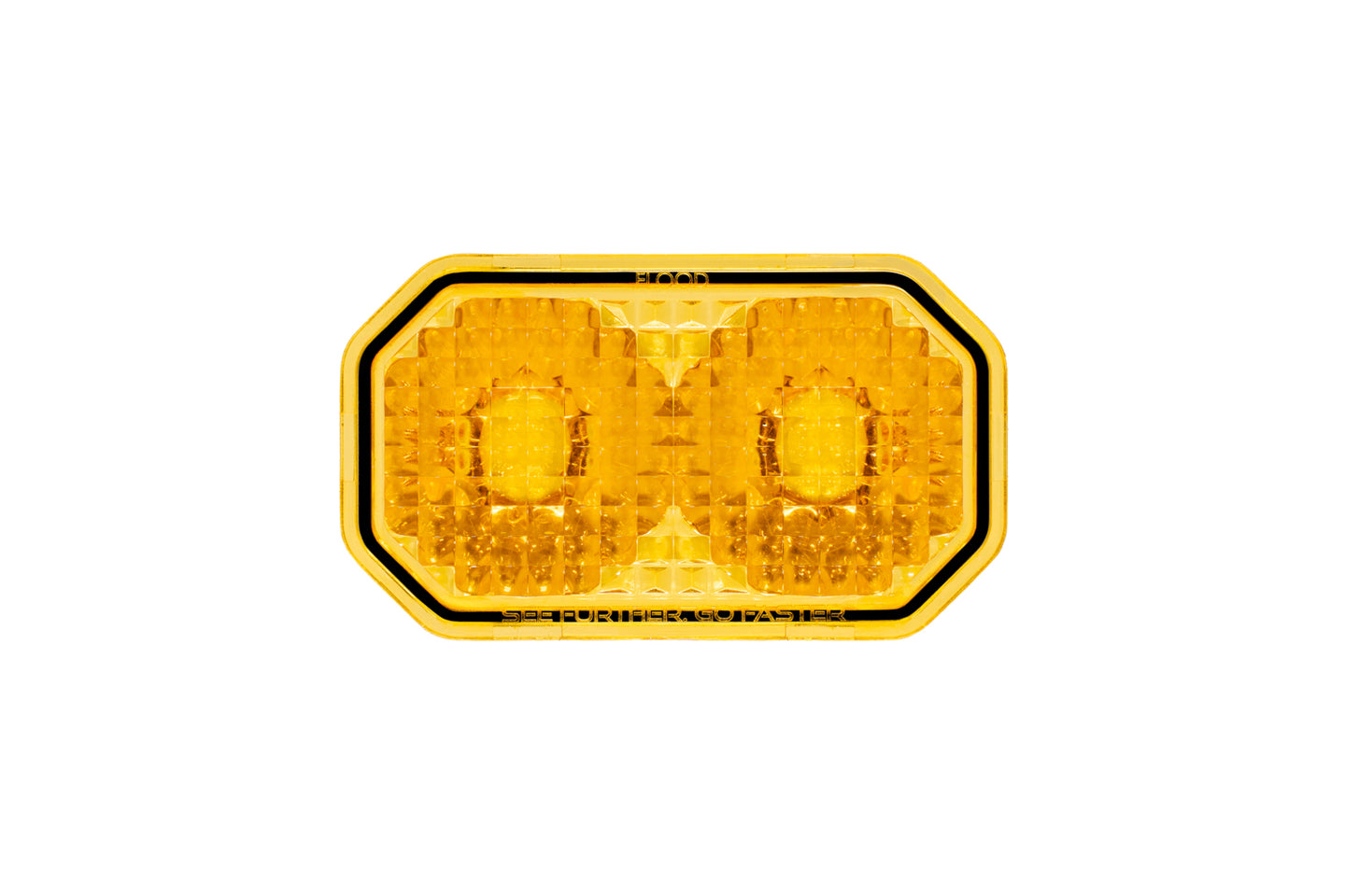 Diode Dynamics C2 2.0 Lens Flood Yellow - DD8549