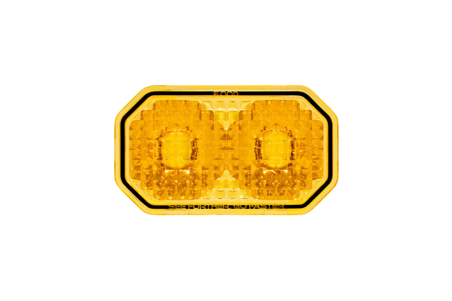 Diode Dynamics C2 2.0 Lens Flood Yellow - DD8549