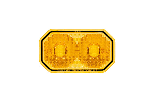 Diode Dynamics C2 2.0 Lens Flood Yellow - DD8549