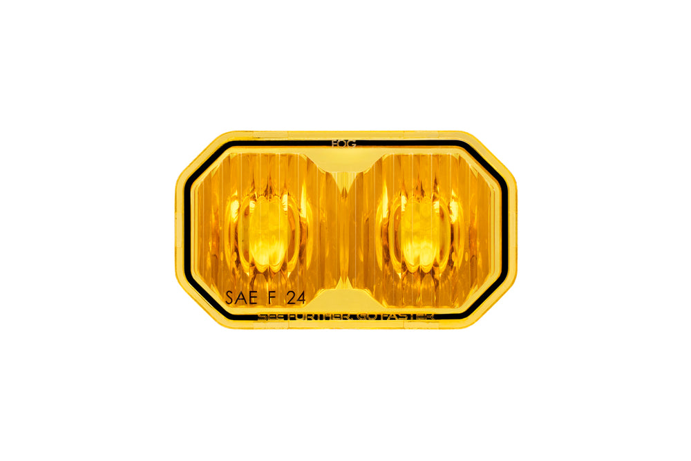 Diode Dynamics C2 2.0 Lens Sae Fog/Wide Yellow - DD8551