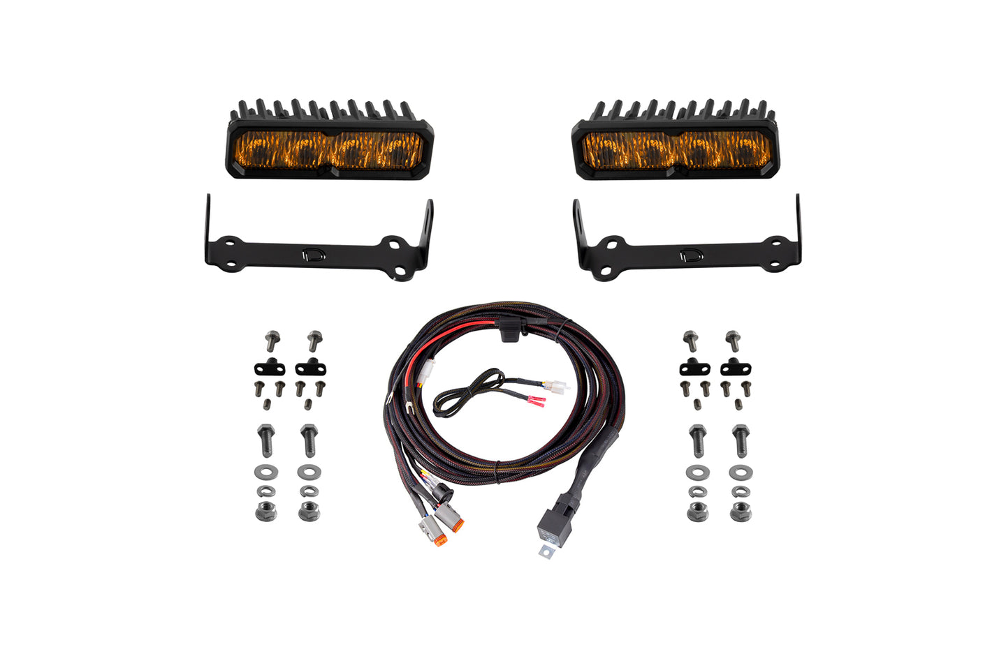 Diode Dynamics 4 Runner 2014 Ss6 Sport Led Kit Yellow Fog - DD8857