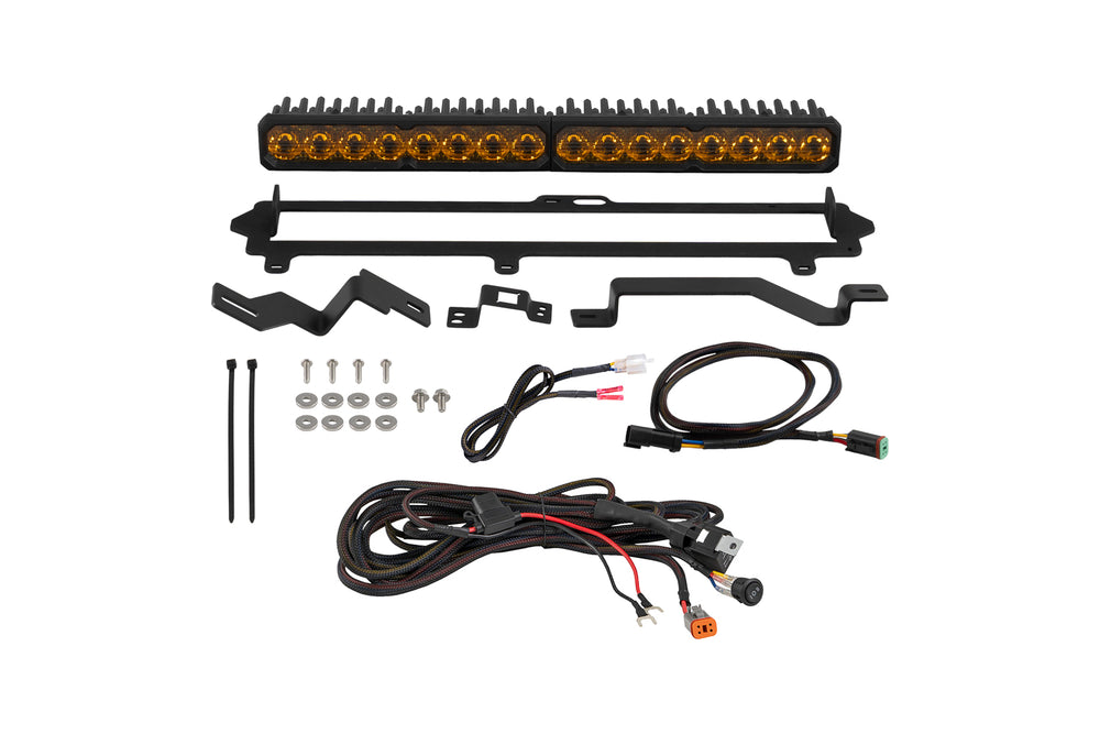 Diode Dynamics Tundra 2022 Pro Grille Ss20 Pro Led Kit Yellow Driving - DD8667