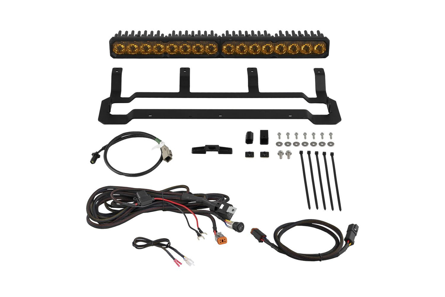 Diode Dynamics 2025+ Toyota 4Runner TRD Pro Grille SS20 LED Light Bar Kit