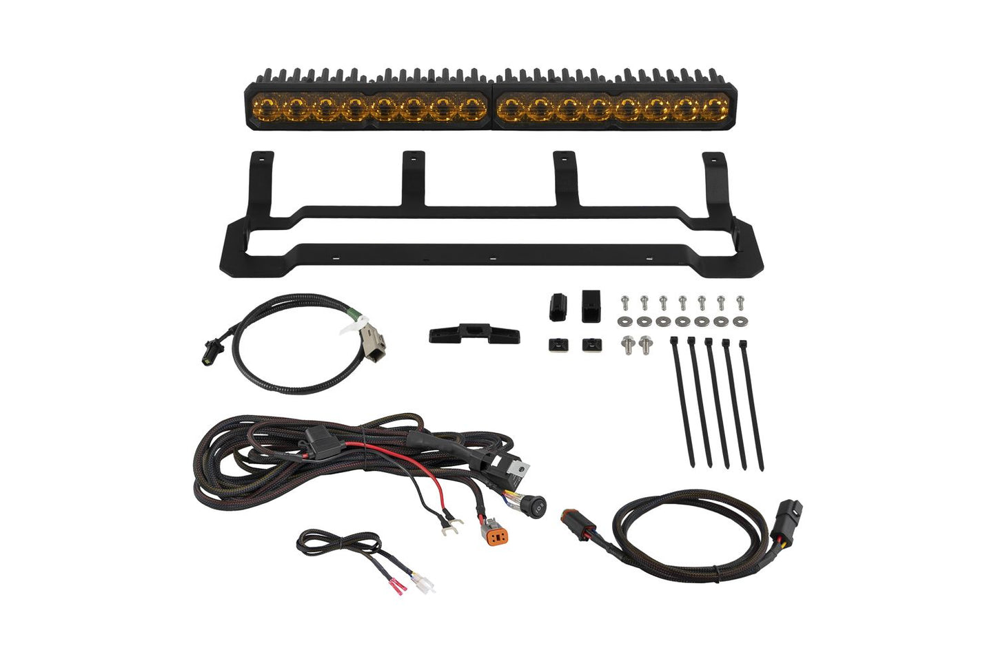 Diode Dynamics 2025+ Toyota 4Runner TRD Pro Grille SS20 LED Light Bar Kit