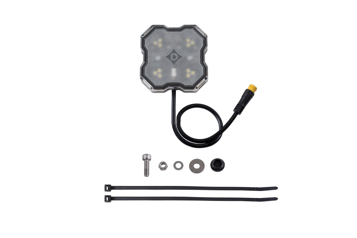 Diode Dynamics Stage Series LED Rock Light single - red white