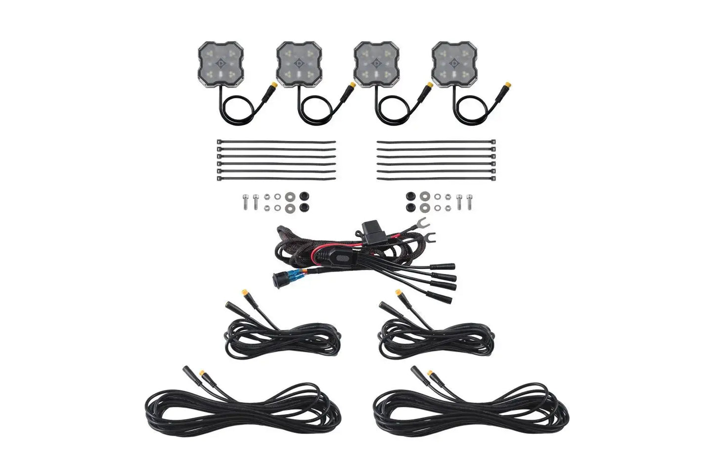 Diode Dynamics Stage Series LED Rock Light Kit (4-pack) Diode Dynamics