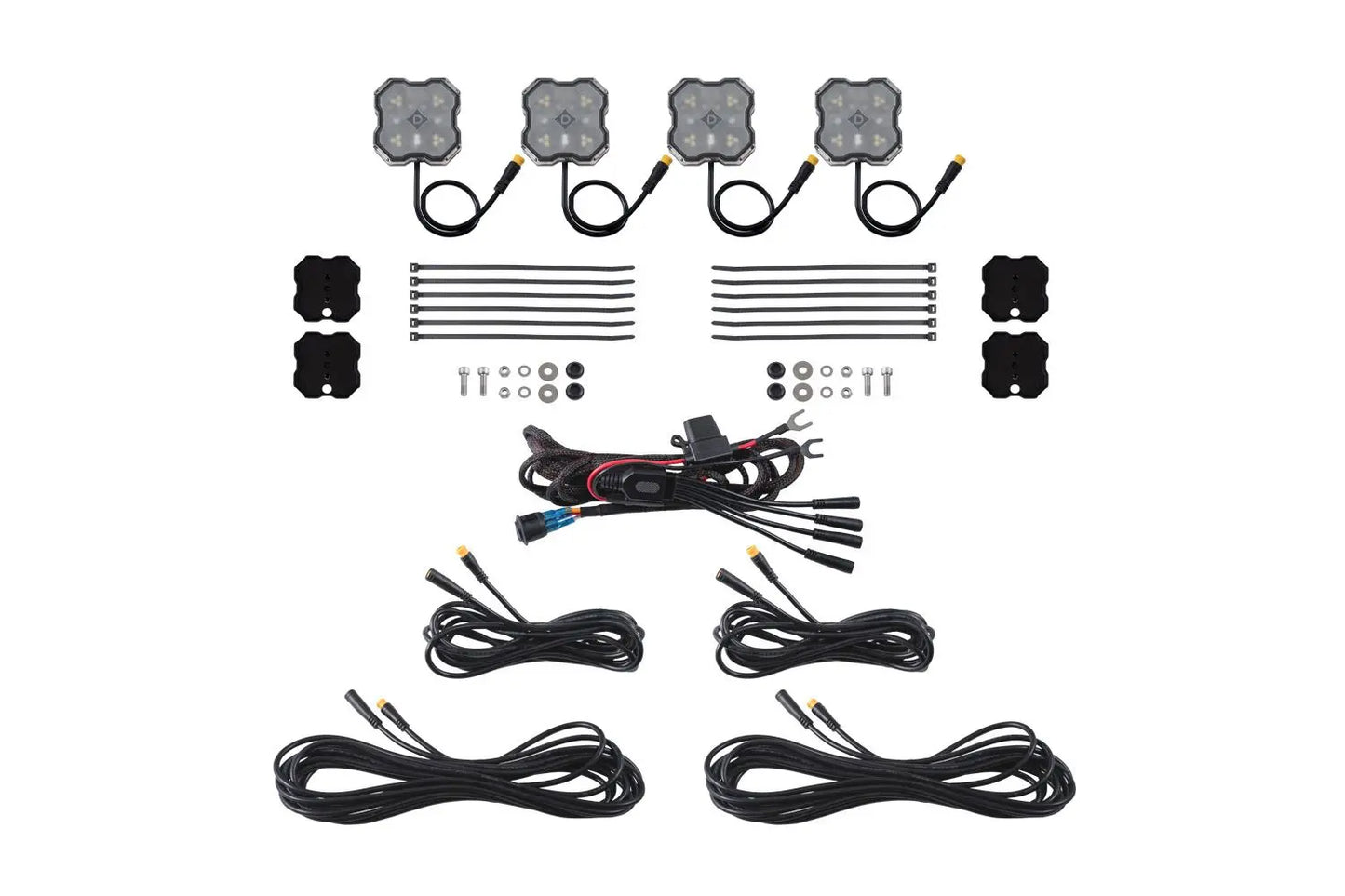 Diode Dynamics Stage Series LED Rock Light Kit (4-pack) Diode Dynamics