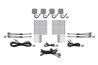 Diode Dynamics Stage Series 12-Piece LED Rock Light Kit | Single-Color, Dual-Color & RGBW