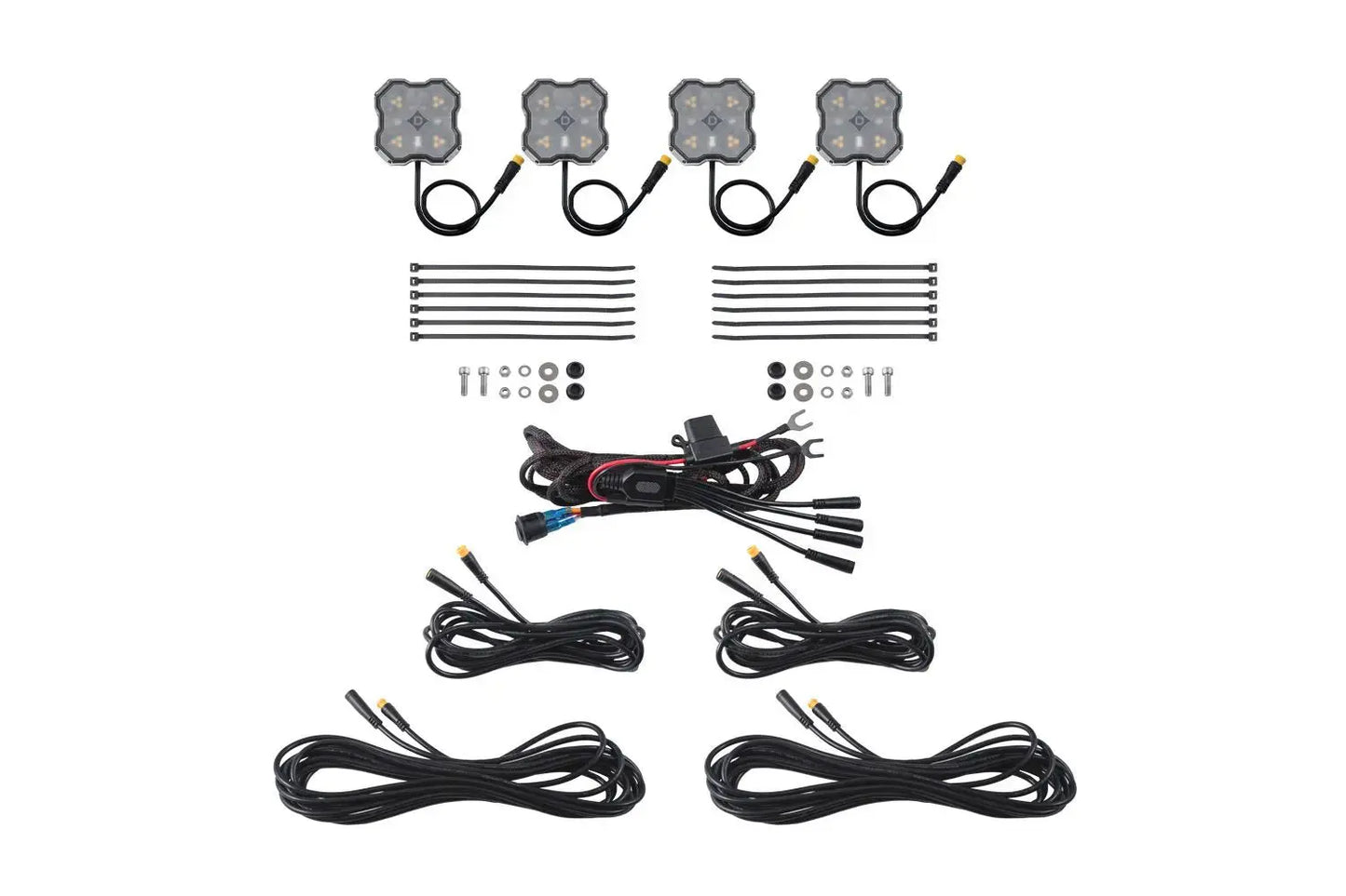 Diode Dynamics Stage Series LED Rock Light Kit (4-pack) Diode Dynamics