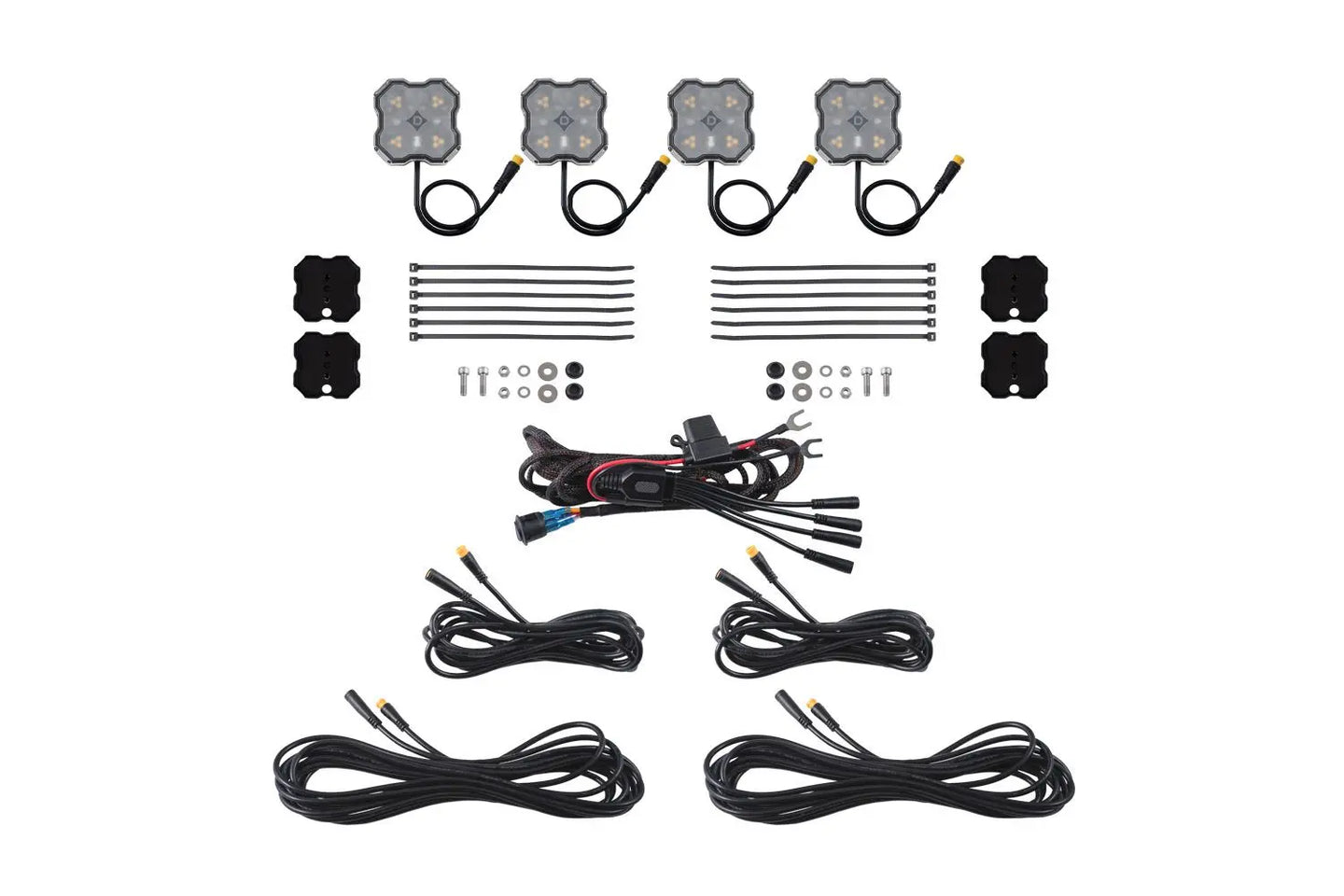Diode Dynamics Stage Series LED Rock Light Kit (4-pack) Diode Dynamics