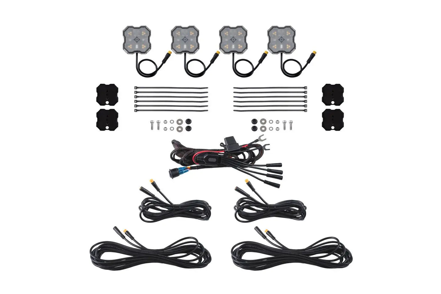 Diode Dynamics Stage Series LED Rock Light Kit (4-pack) Diode Dynamics