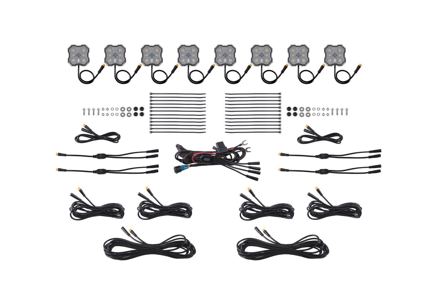 Diode Dynamics Stage Series LED Rock Light Kit – 8-Pack