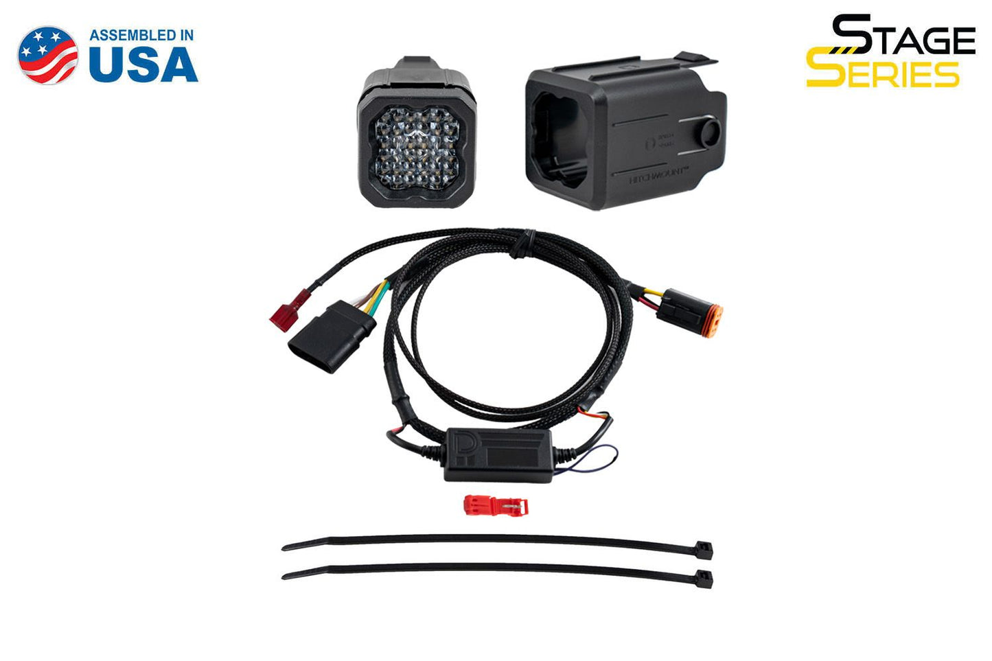 Diode Dynamics HitchMount LED Pod Reverse Kit for 2000-2011 & 2019-2026 Ford Ranger