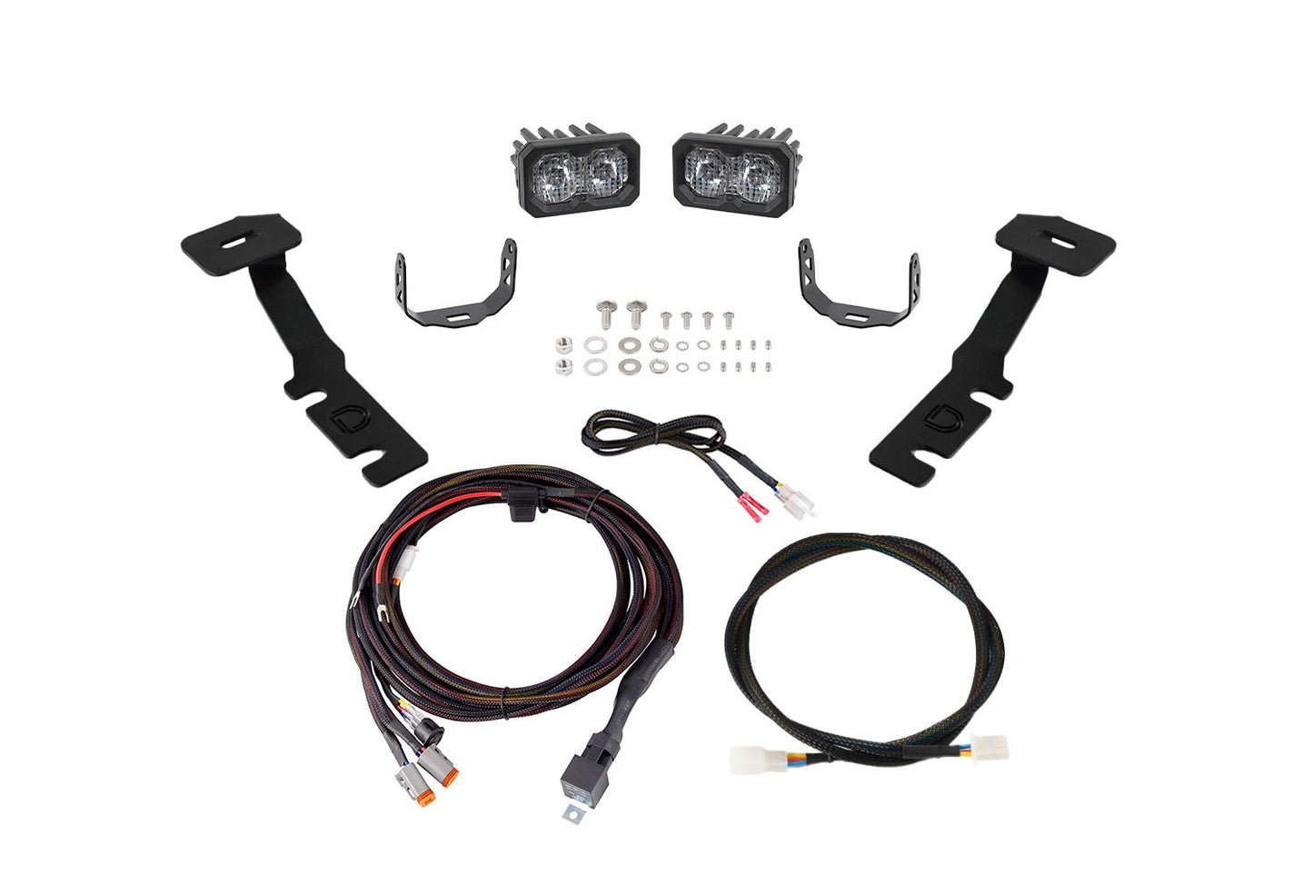 Diode Dynamics Stage Series Backlit Ditch Light Kit for 2019-2025 Toyota RAV4 or 2022-2026 Lexus NX350h