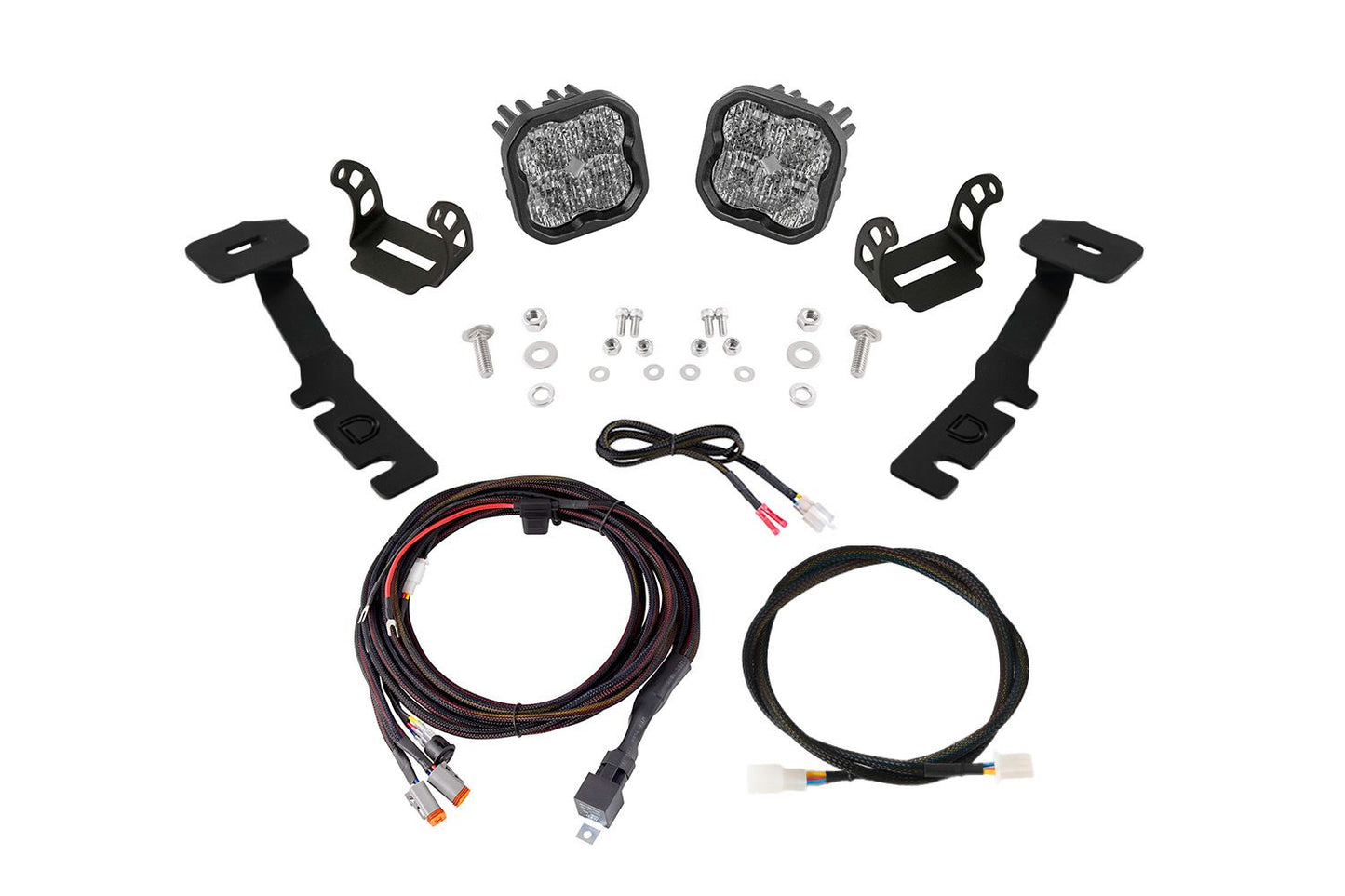 Diode Dynamics Stage Series Backlit Ditch Light Kit for 2019-2025 Toyota RAV4 or 2022-2026 Lexus NX350h