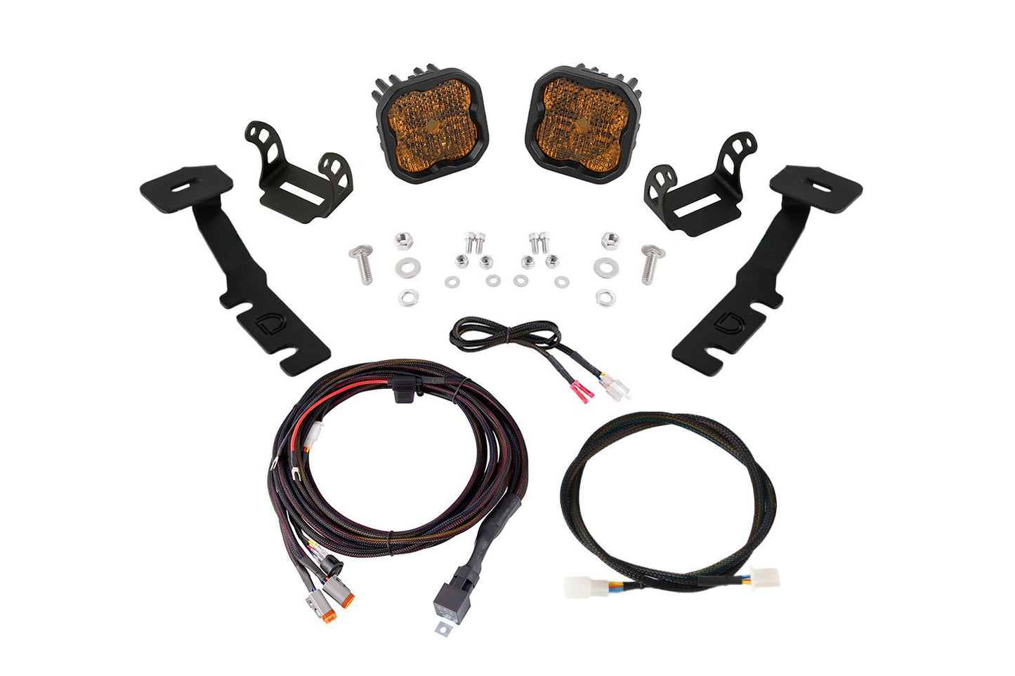 Diode Dynamics Stage Series Backlit Ditch Light Kit for 2019-2025 Toyota RAV4 or 2022-2026 Lexus NX350h