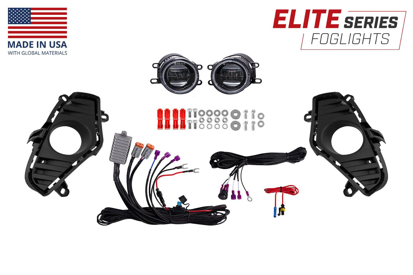Diode Dynamics Elite Series Add-On Fog Lamp Kit for 2019-2025 Toyota RAV4