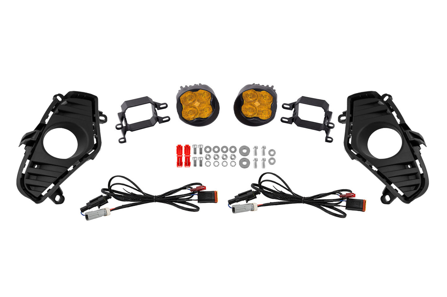 Diode Dynamics Ss3 Fog Light Kit For 2022 2025 Toyota Rav4  Yellow Max - DD8832