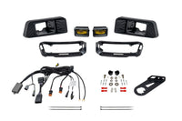 Diode Dynamics Elite Series Add-On LED Fog Light Kit with Amber Backlight for 2025-2027 Ford Maverick (Pair)