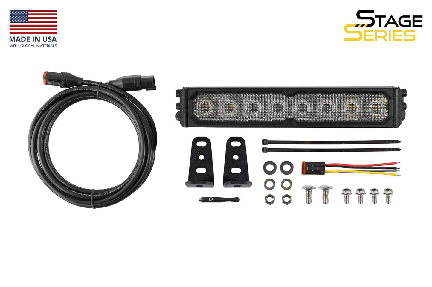 Diode Dynamics SS10 LED Chase Light Bar – 3-in-1 Chase, Brake & Reverse Light