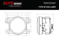 Diode Dynamics Elite Series Type M Fog Lamps (pair) Diode Dynamics